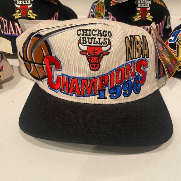 Accessories | 19961997 Chicago Bulls Championship Locker  1996/1997 Chicago bulls championship locker room SnapBack hats with tags 🏷